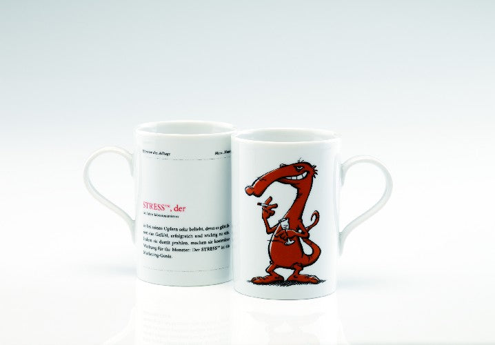 Monster des Alltags Tasse: Stress