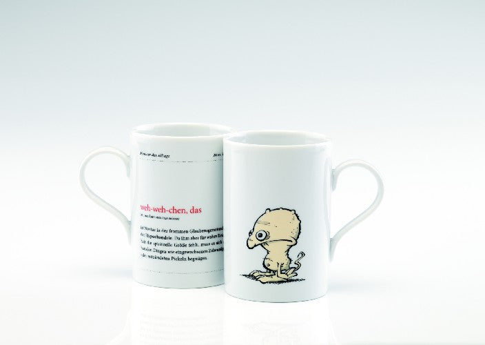 Monster des Alltags Tasse: Wehwehchen