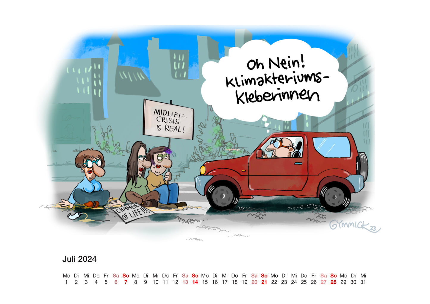 Gymmick: Kalender 2024