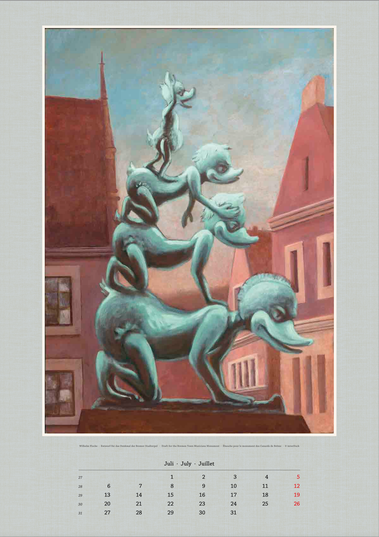 Duckomenta Kalender 2026