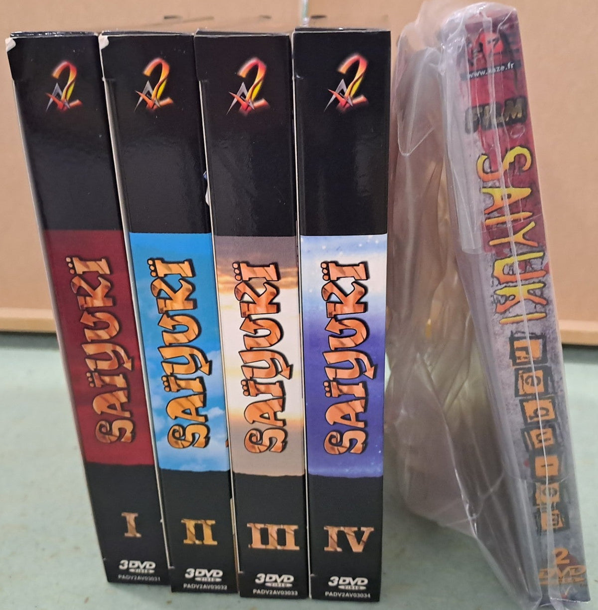 Saiyuki 1-4 komplett + Film DVD