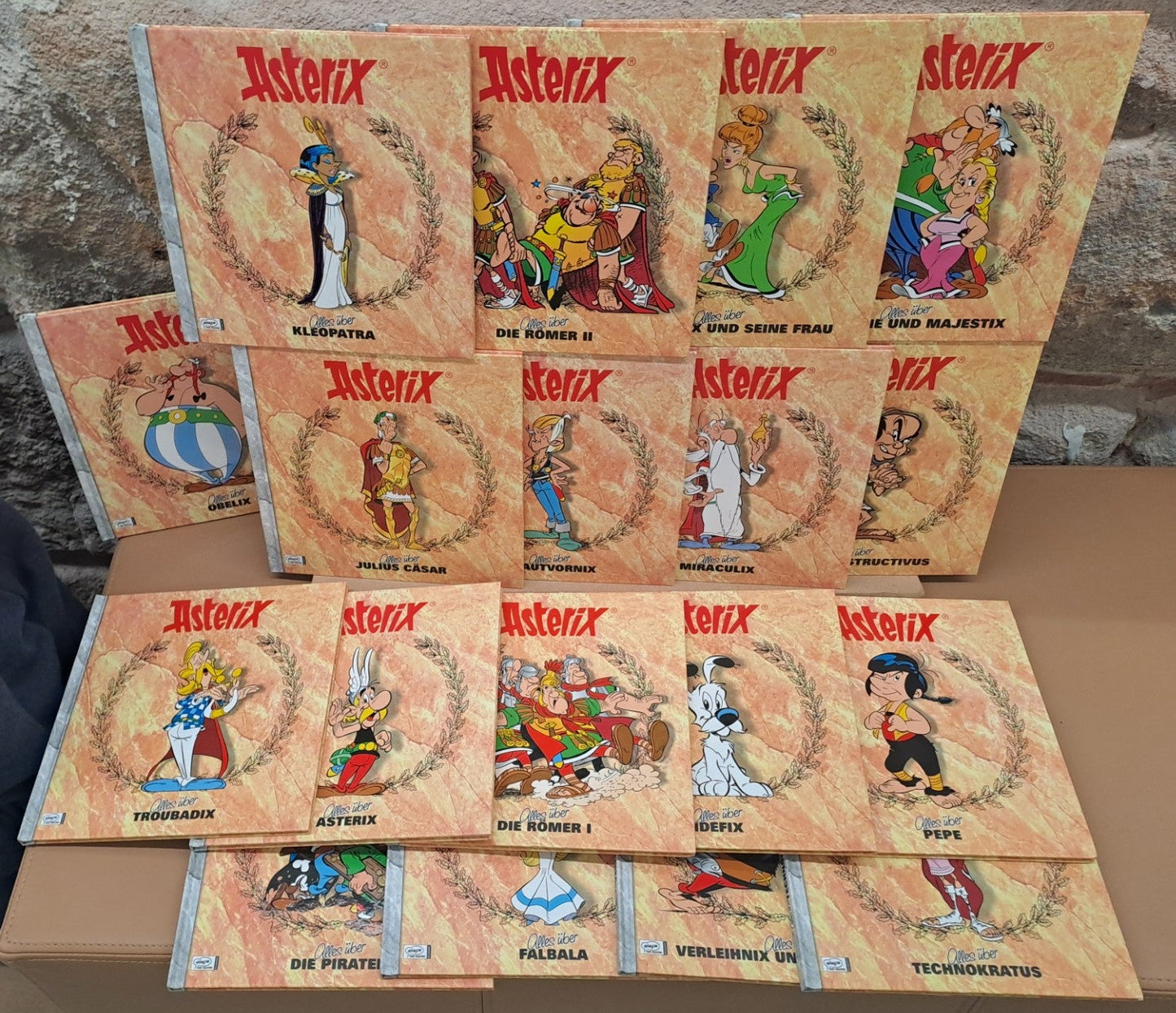 Asterix - Alles über... - Alle 18 Characterbooks komplett