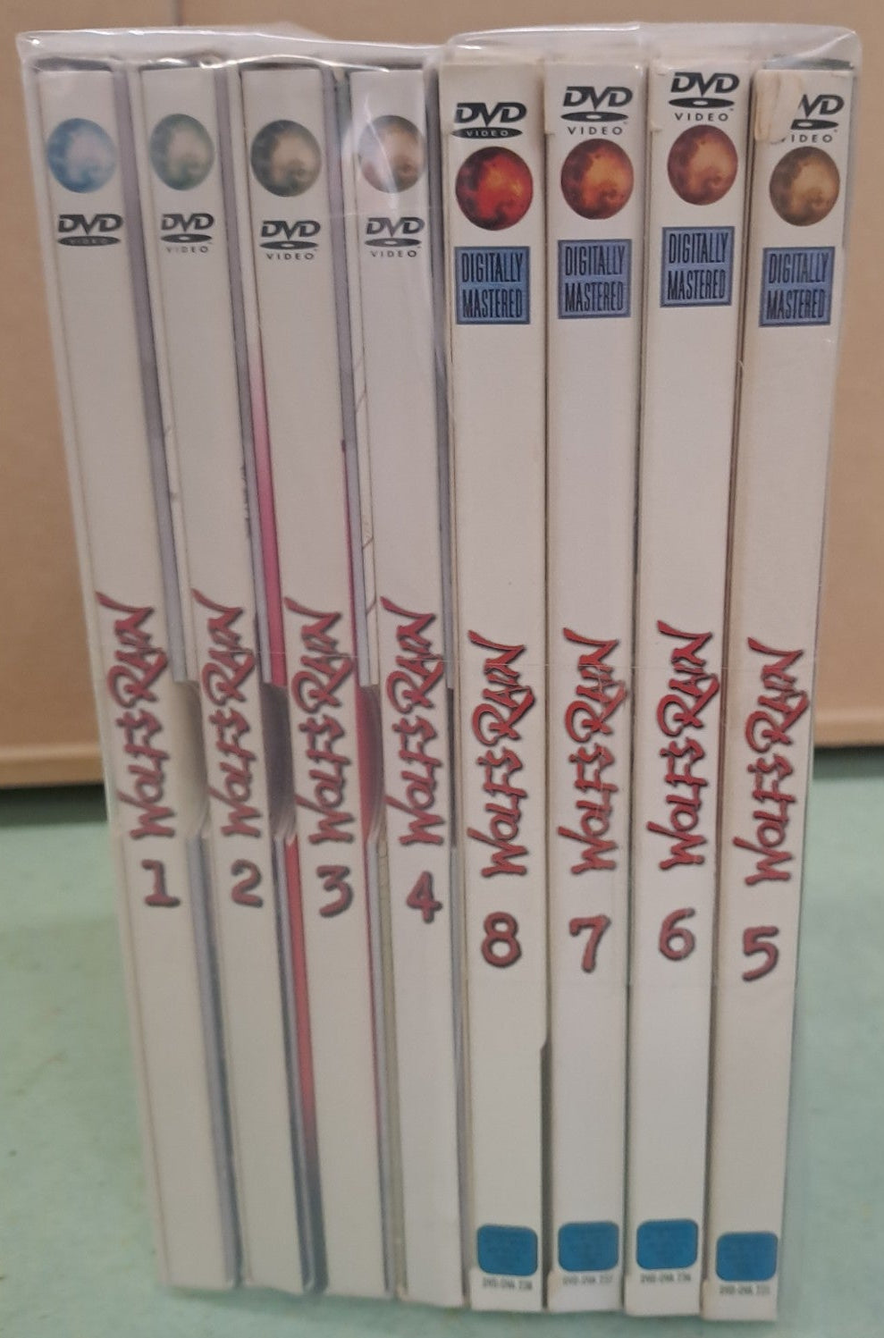 Wolf's Rain 1-8 komplett auf 8 DVDs