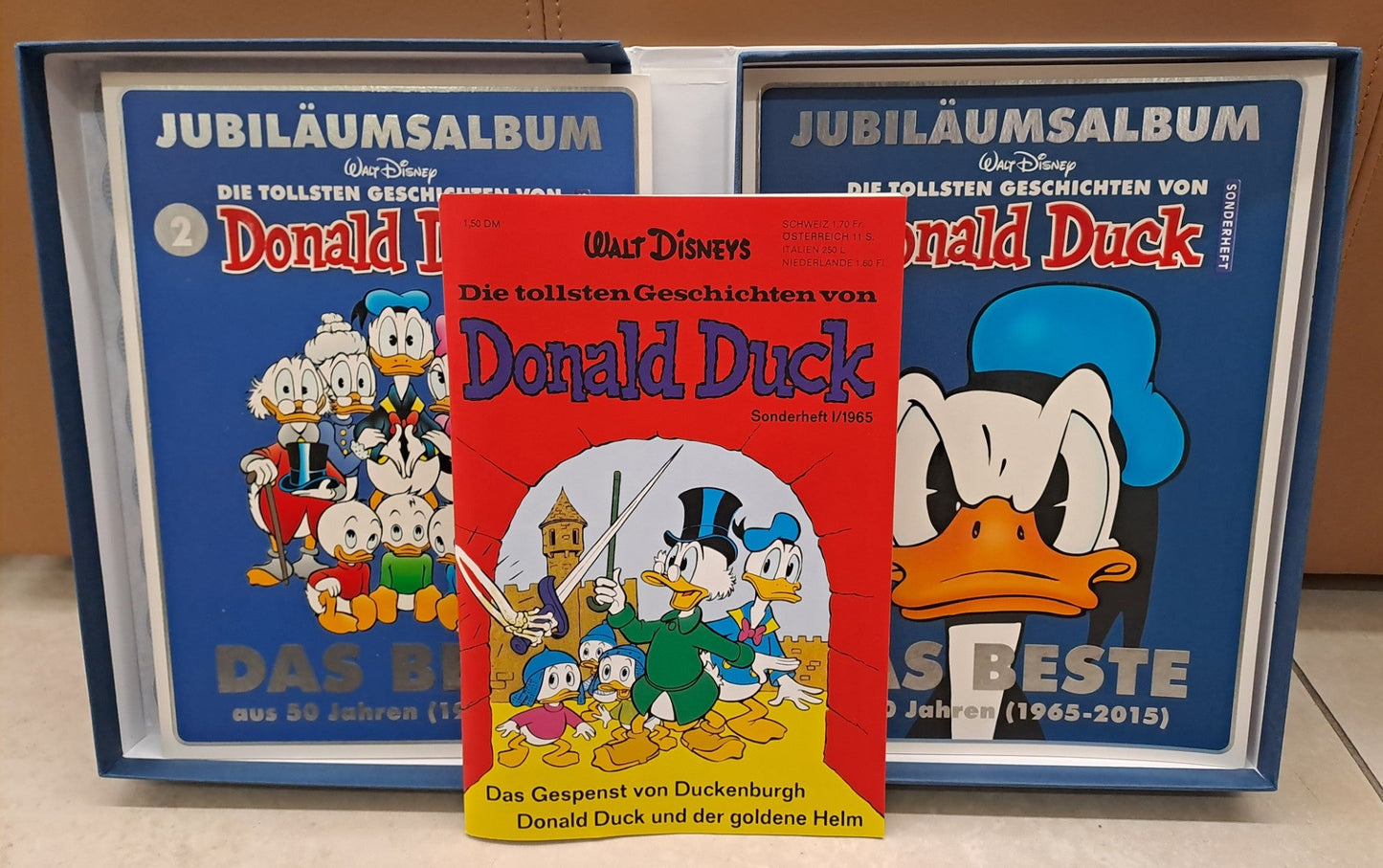 Die tollsten Geschichten von Donald Duck Die Jubiläumsalben Kassette