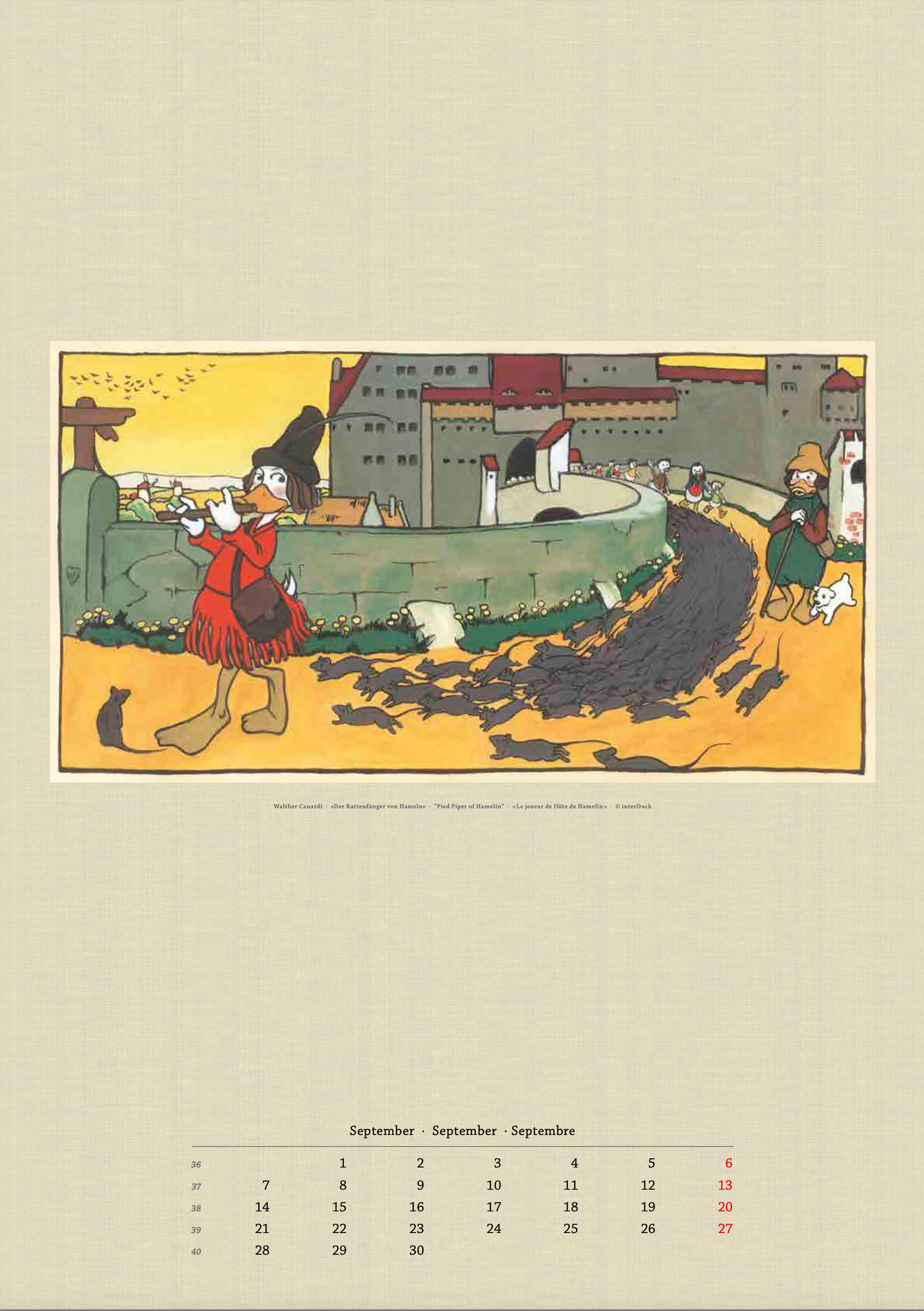 Duckomenta Kalender 2026