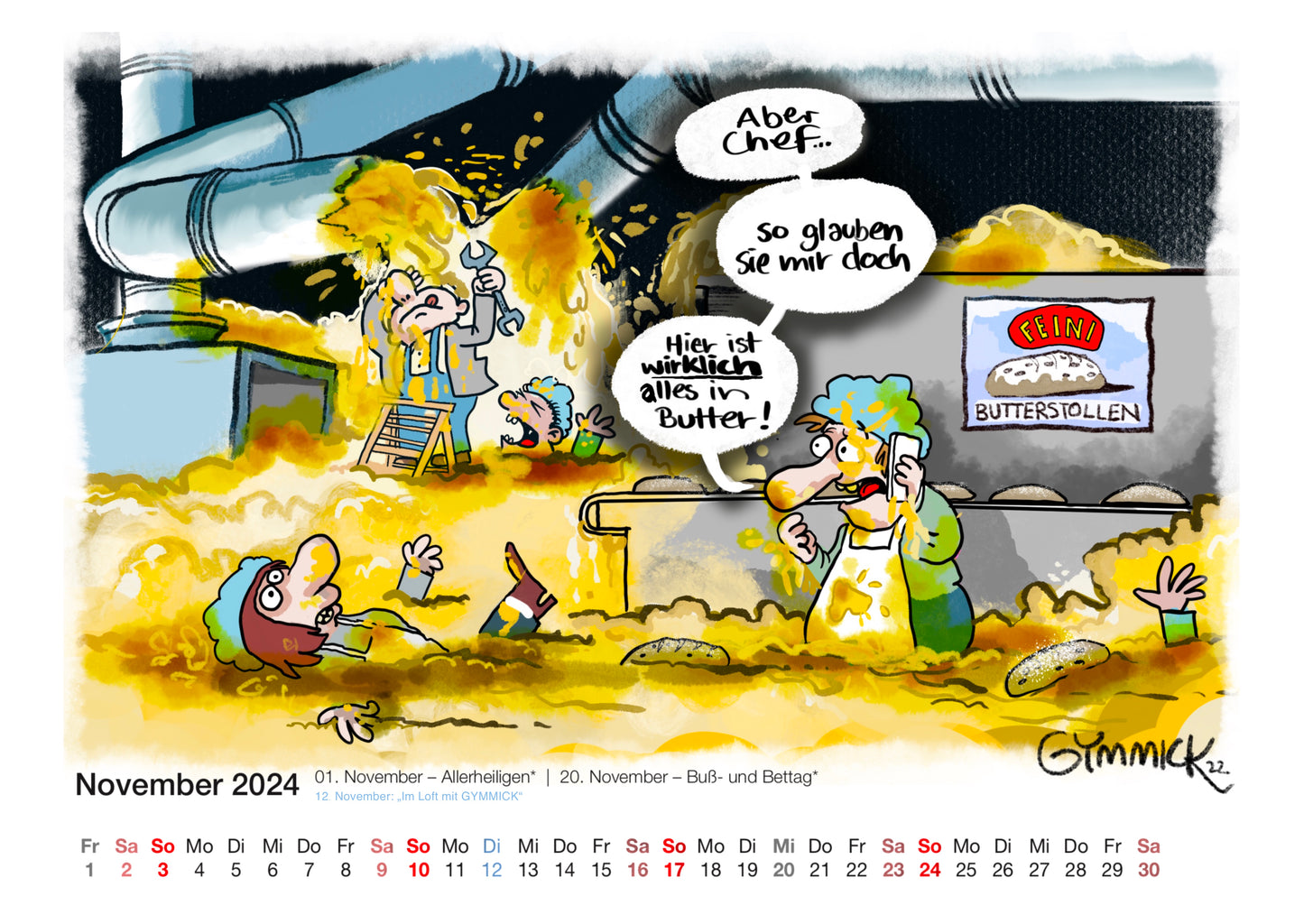 Gymmick: Kalender 2024