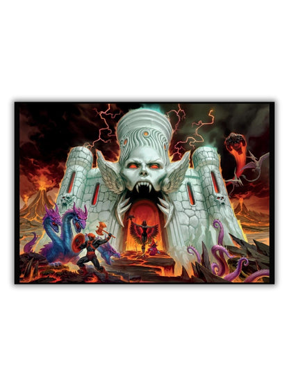 Masters of the Universe Exhibition Print: Castle Hellskull von Simon Eckert