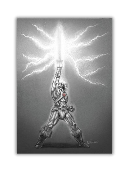 Masters of the Universe Exhibition Print: HE Man von Netzroc