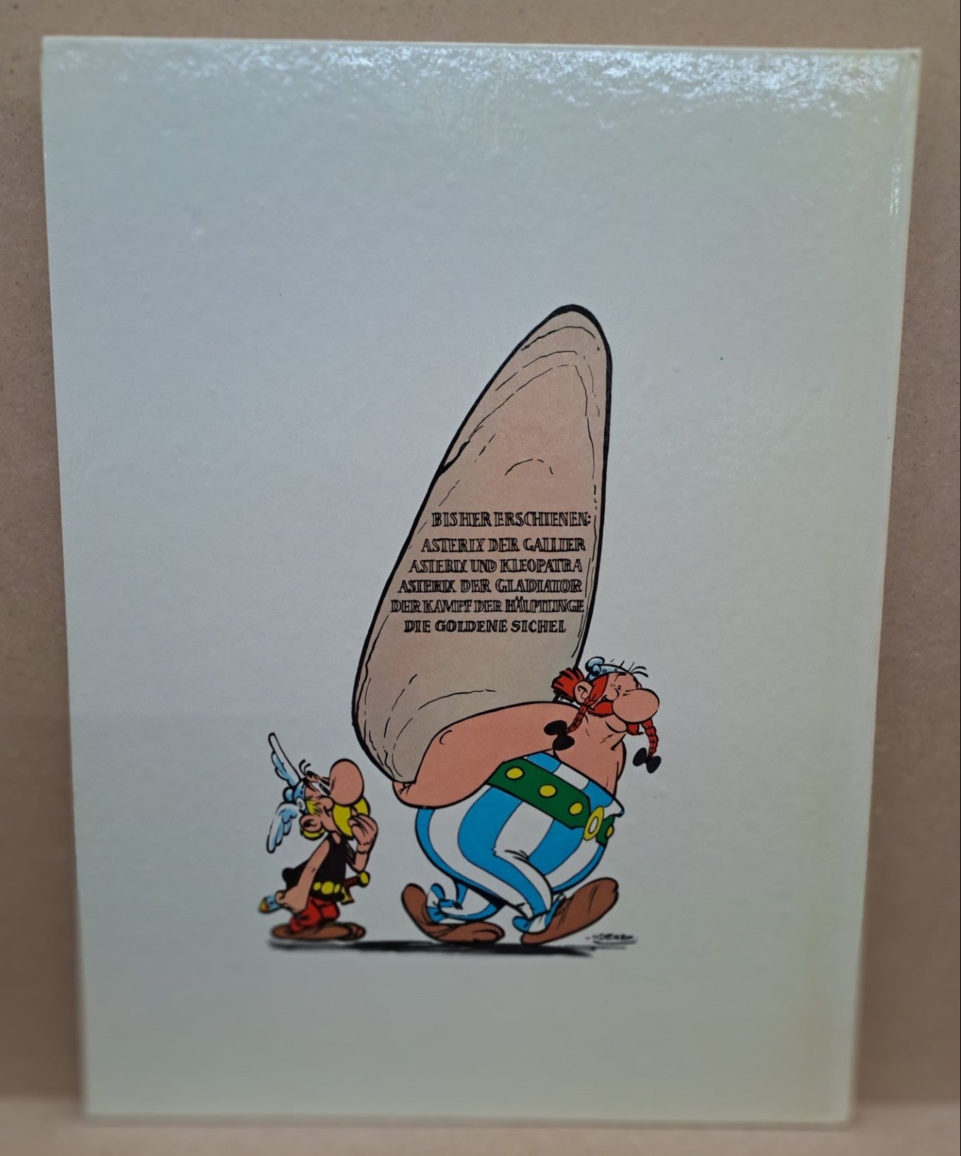 Asterix Die goldene Sichel - Hardcover Erstauflage