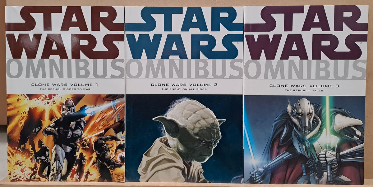 Star Wars Omnibus - Clone Wars Volume 1 bis 3
