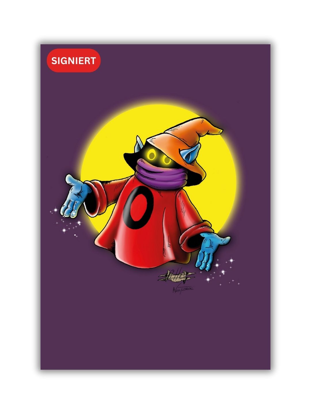 Masters of the Universe Exhibition Print: Orko Funkel von Illvanno