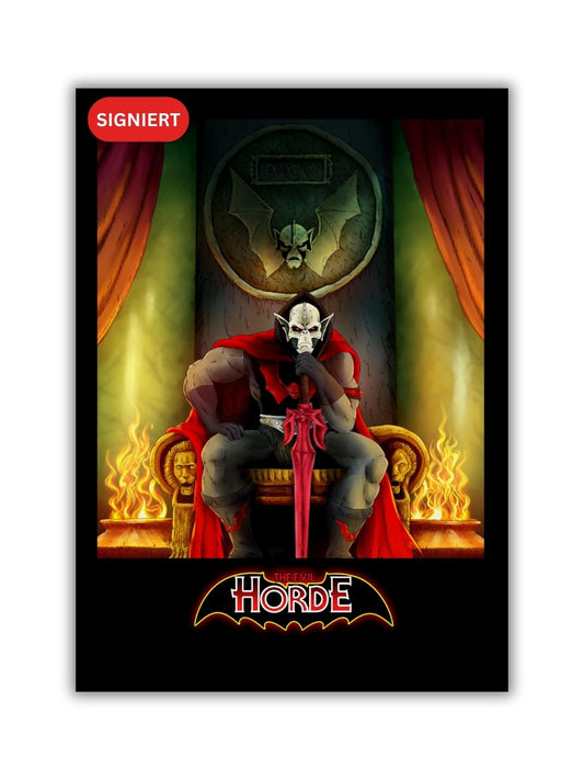 Masters of the Universe Exhibition Print: Hordak von Nino Ade