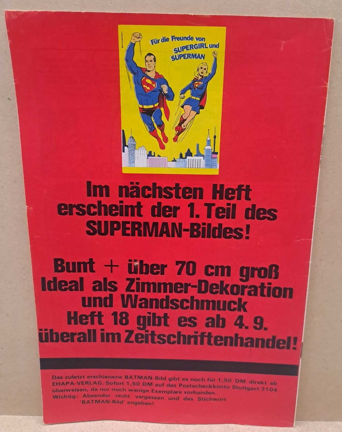 Superman und Batman Heft 17 / 1968