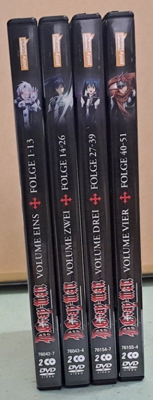 D.Gray-Man - komplett 8 DVDs