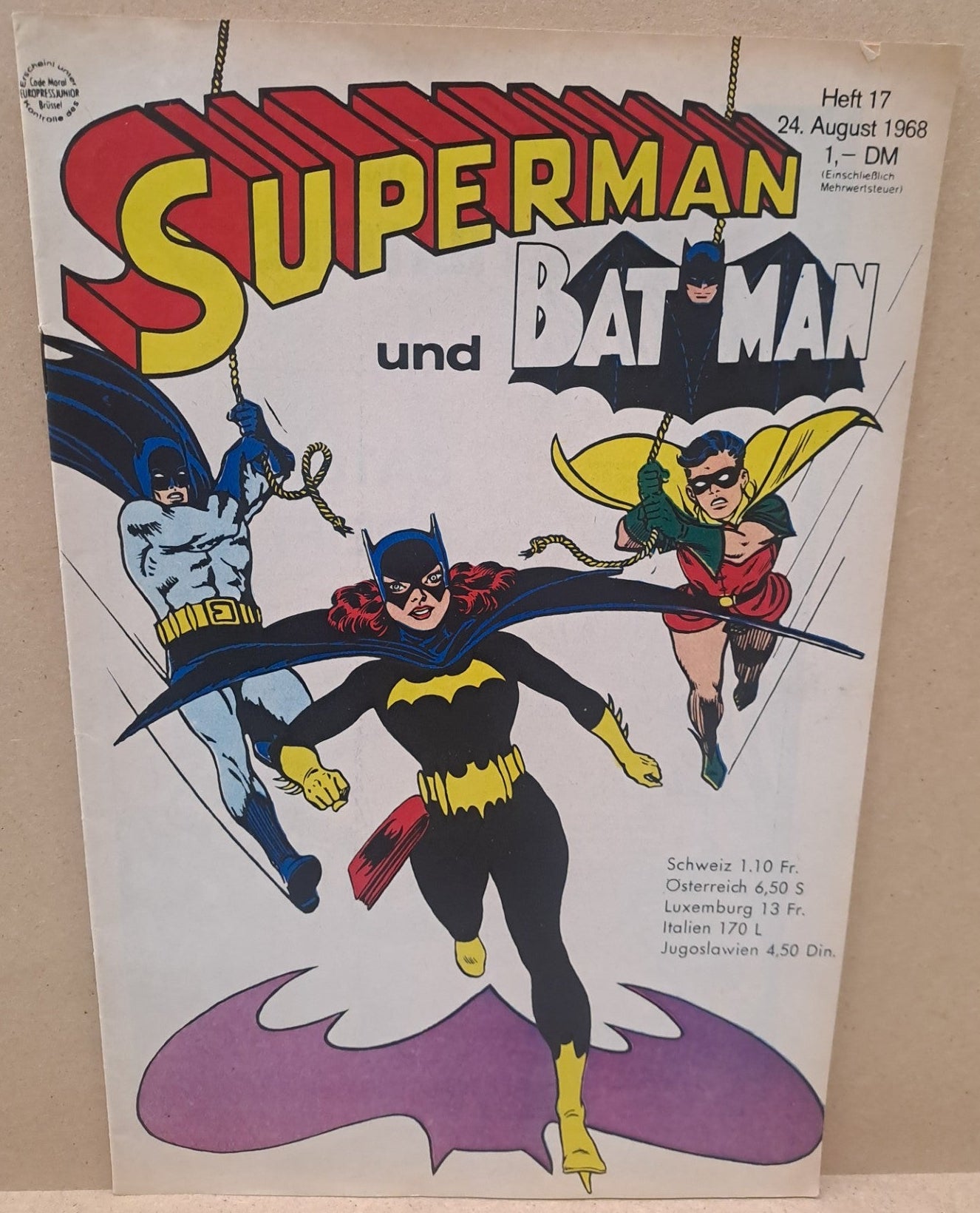 Superman und Batman Heft 17 / 1968