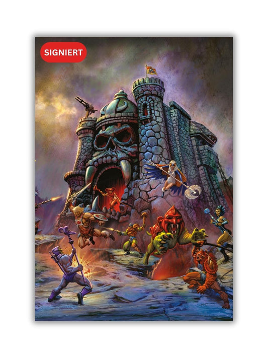 Masters of the Universe Exhibition Print: Castle Grayskull 2013 von Rudy Obrero