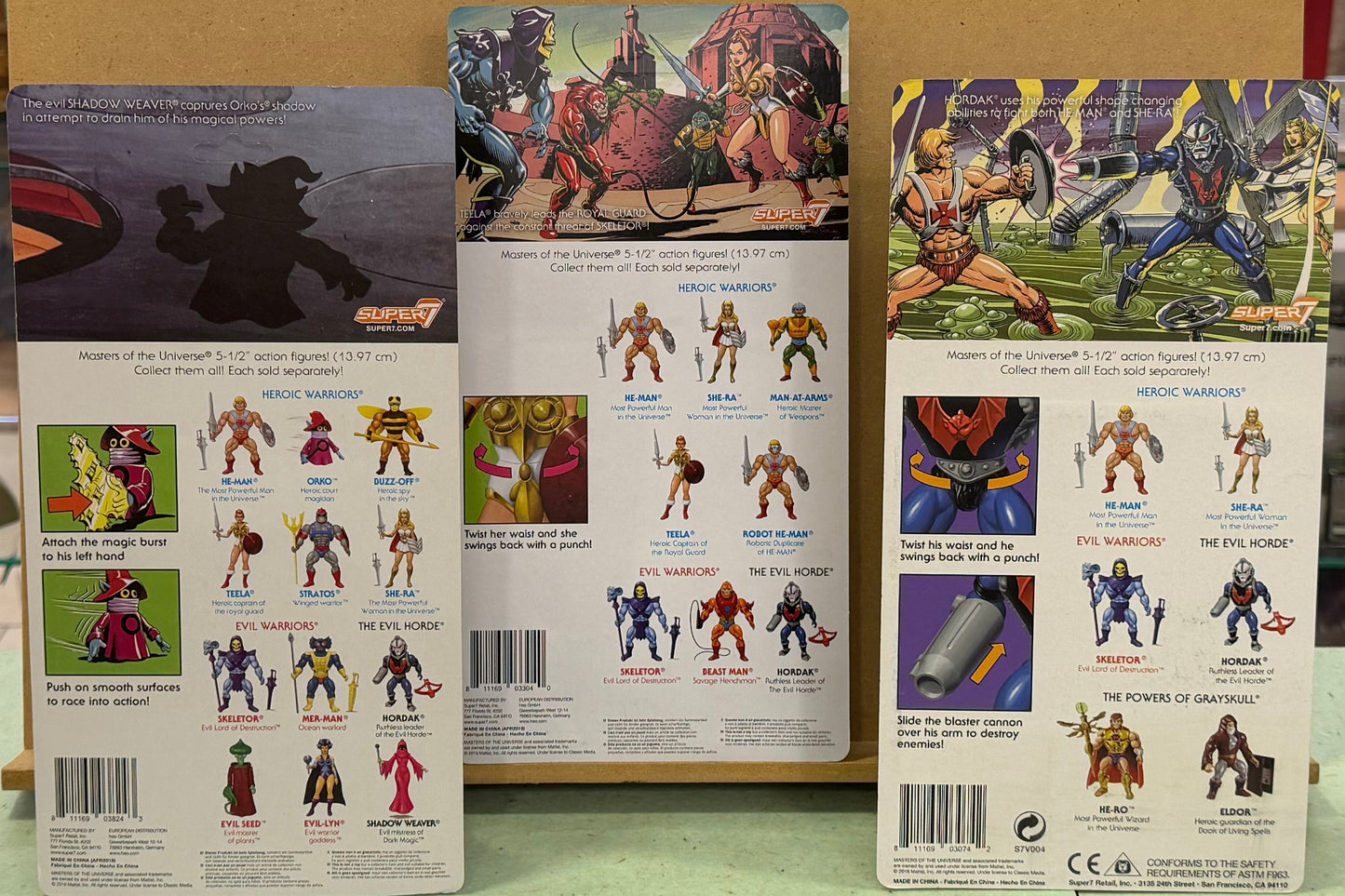 Masters of the Universe - Vintage Collection 22 Figures complete