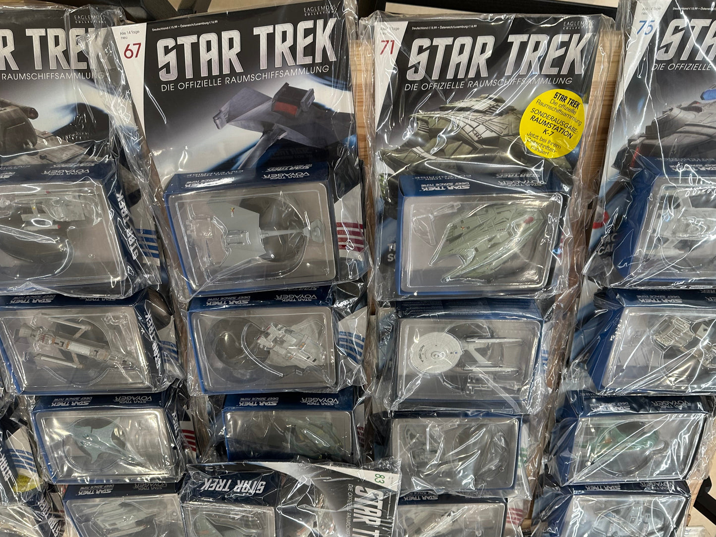 Star Trek Raumschiffe Eaglemoss 1-180 komplett OVP (Neu)