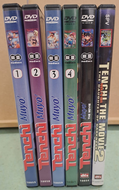 Tenchi Muyo! 1-4 + Movies 1 und 2 DVD