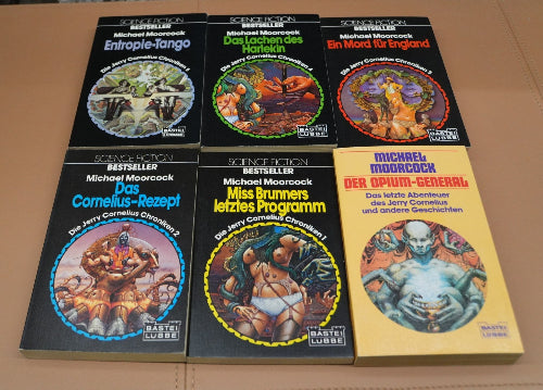Michael Moorcock - Jerry Cornelius Chroniken 1-5 + Der Opium-General