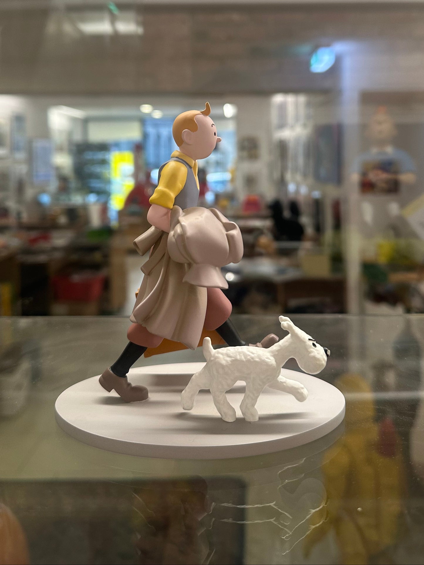 Tintin et Milou en route - Tim und Struppi unterwegs - Moulinsart
