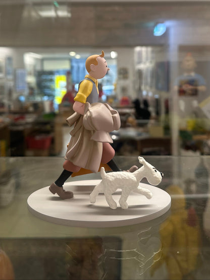Tintin et Milou en route - Tim und Struppi unterwegs - Moulinsart