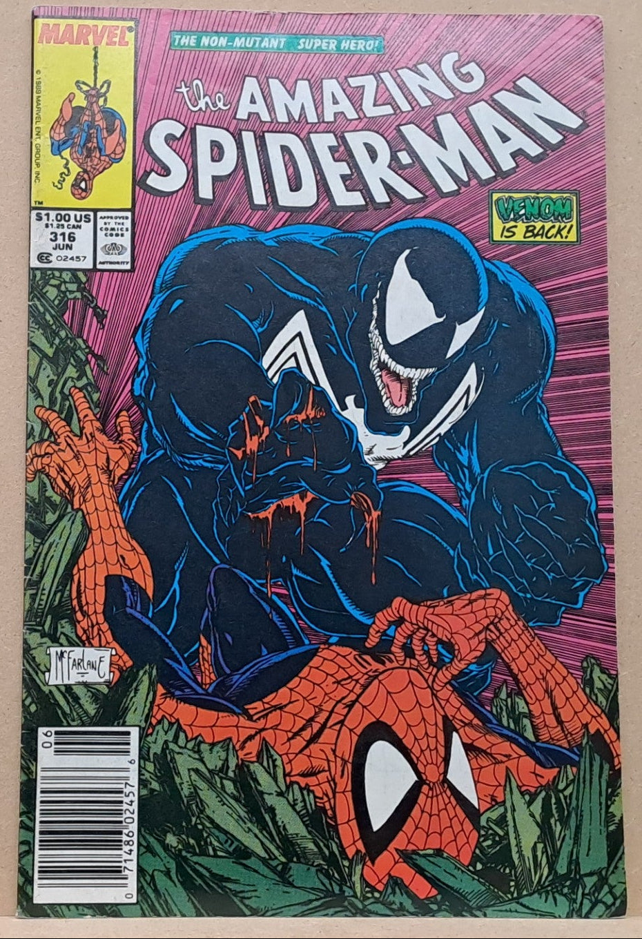 Amazing Spider-Man 316 - Venom is back!