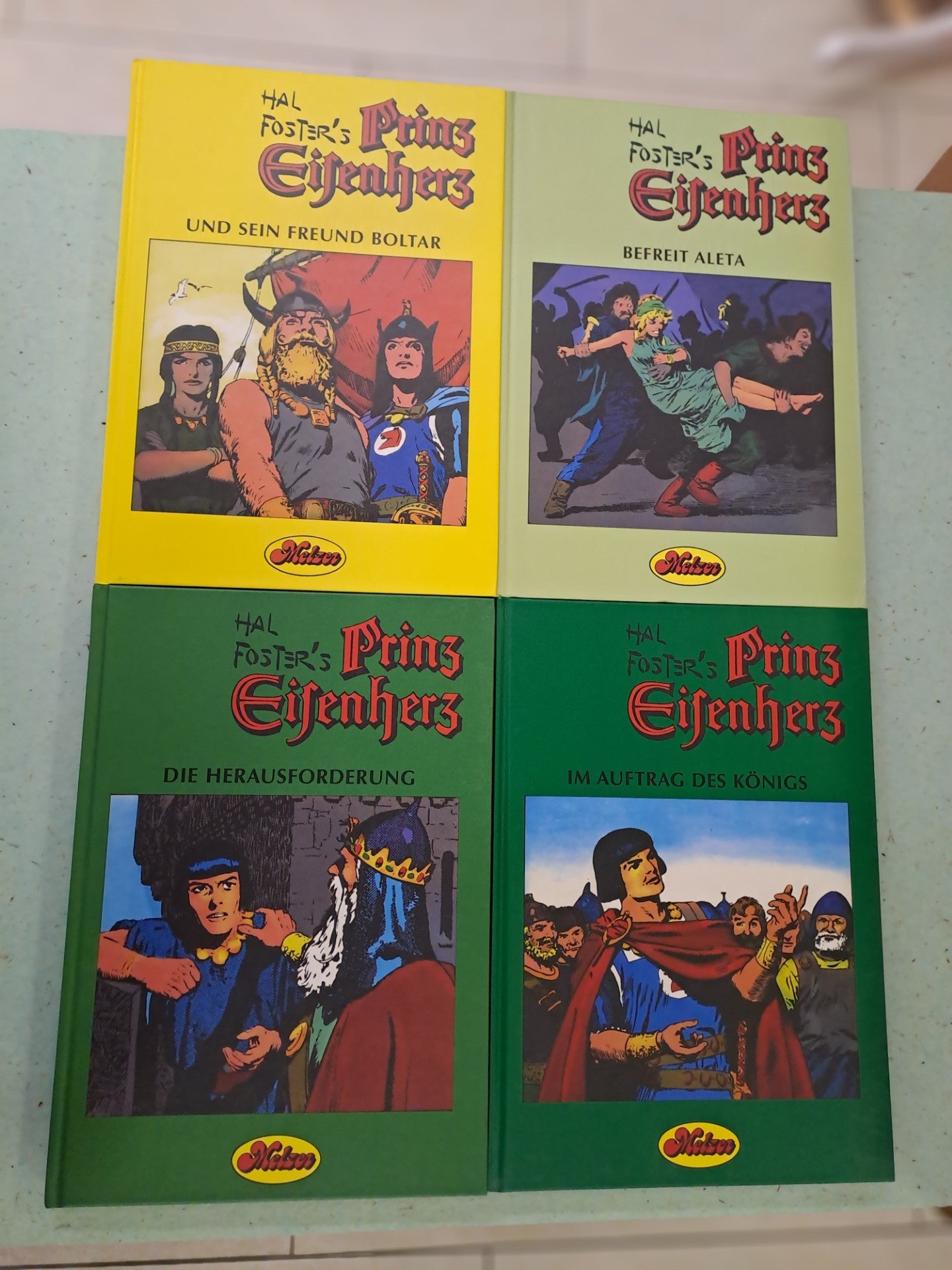 Prinz Eisenherz Melzer 1-15 komplett