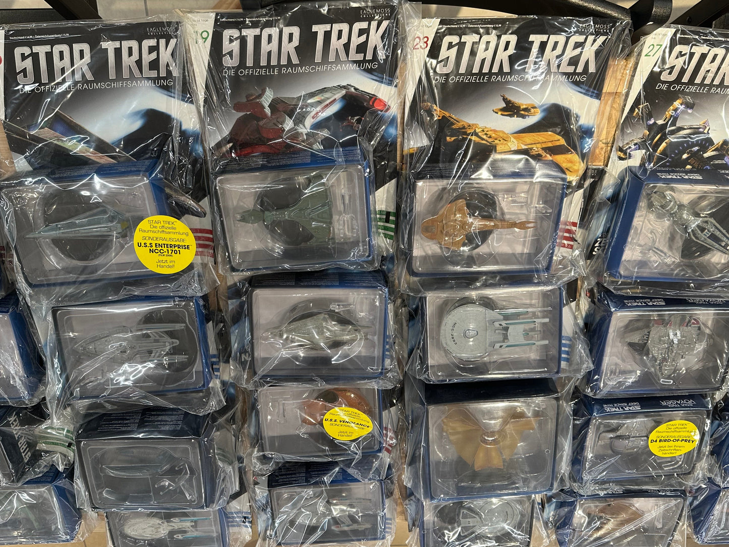 Star Trek Raumschiffe Eaglemoss 1-180 komplett OVP (Neu)