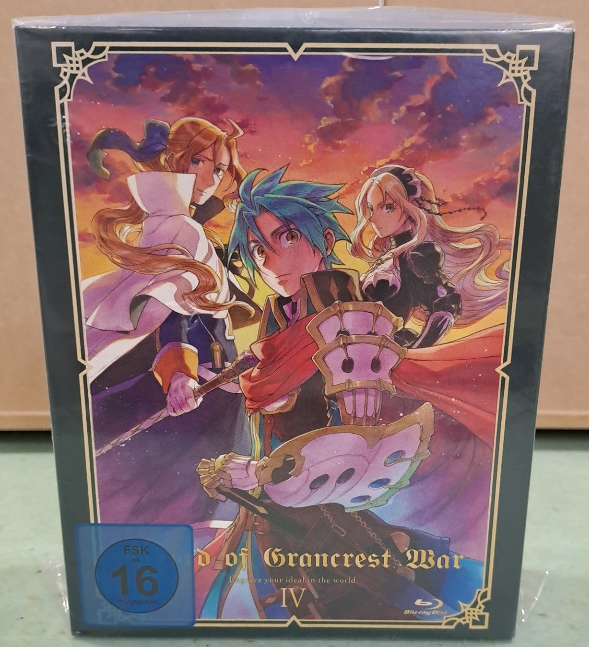 Record of Grancrest War 1-4 komplett Blu-Ray