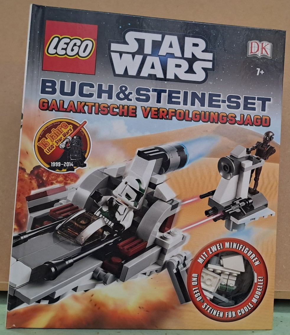 LEGO Star Wars Buch & Steine-Set: Galaktische Verfolgungsjagd