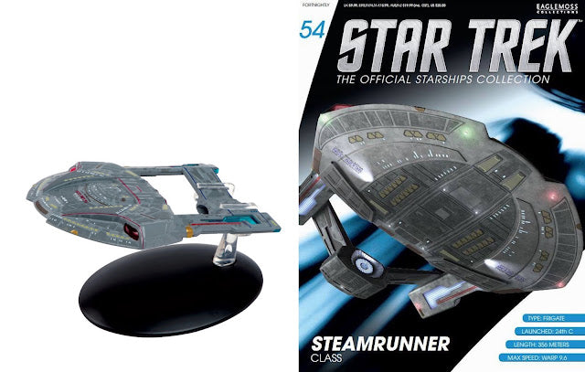 Star Trek Eaglemoss 54: Steamrunner-Class OVP