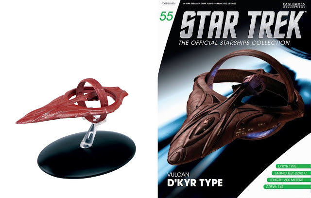 Star Trek Eaglemoss 55: Vulkan D'Kyr-Class OVP