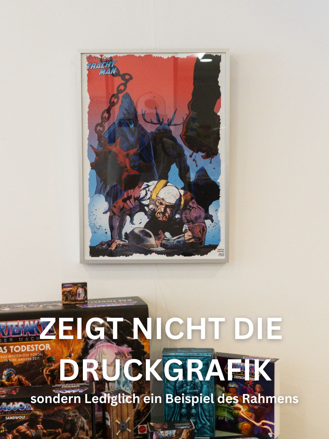 Masters of the Universe Exhibition Print: Ungeheuer der Tiefe von Illvanno