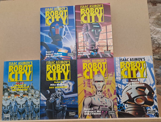 Isaac Asimov's Robot City 1-6 komplett