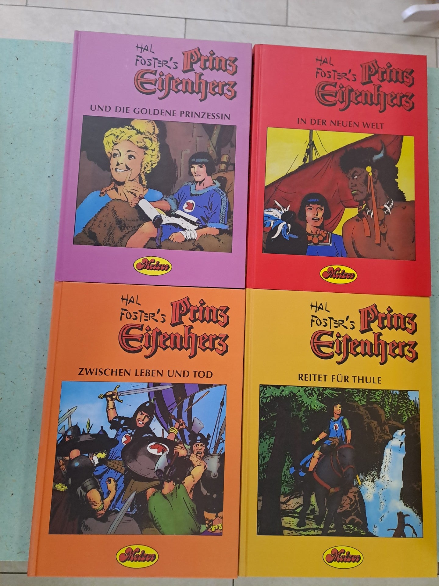 Prinz Eisenherz Melzer 1-15 komplett