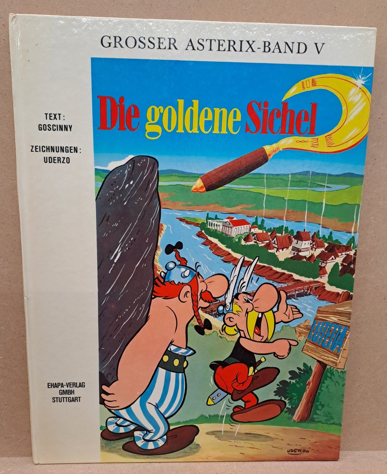 Asterix Die goldene Sichel - Hardcover Erstauflage