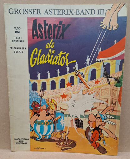 Asterix als Gladiator Erstauflage