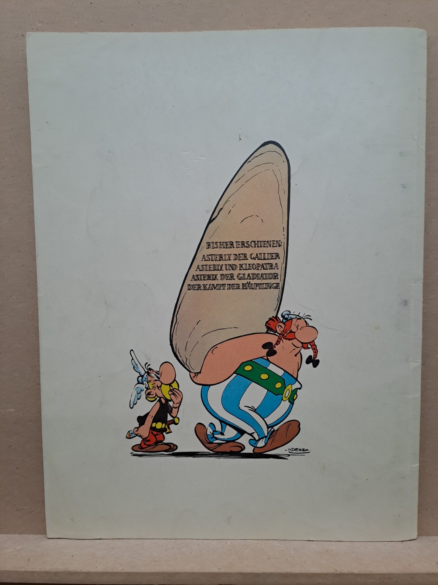 Asterix als Gladiator Erstauflage