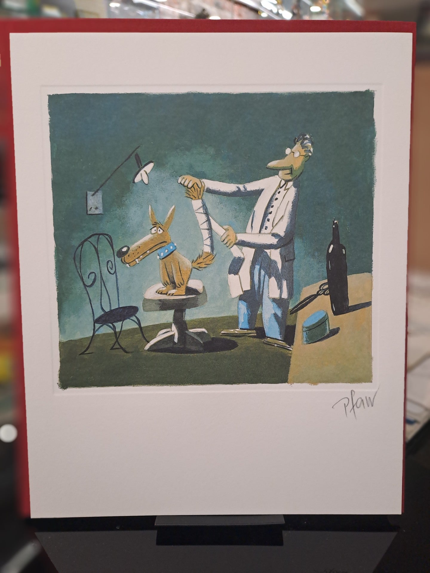 Bernd Pfarr Komische Kunst - Signierte Sonderausgabe