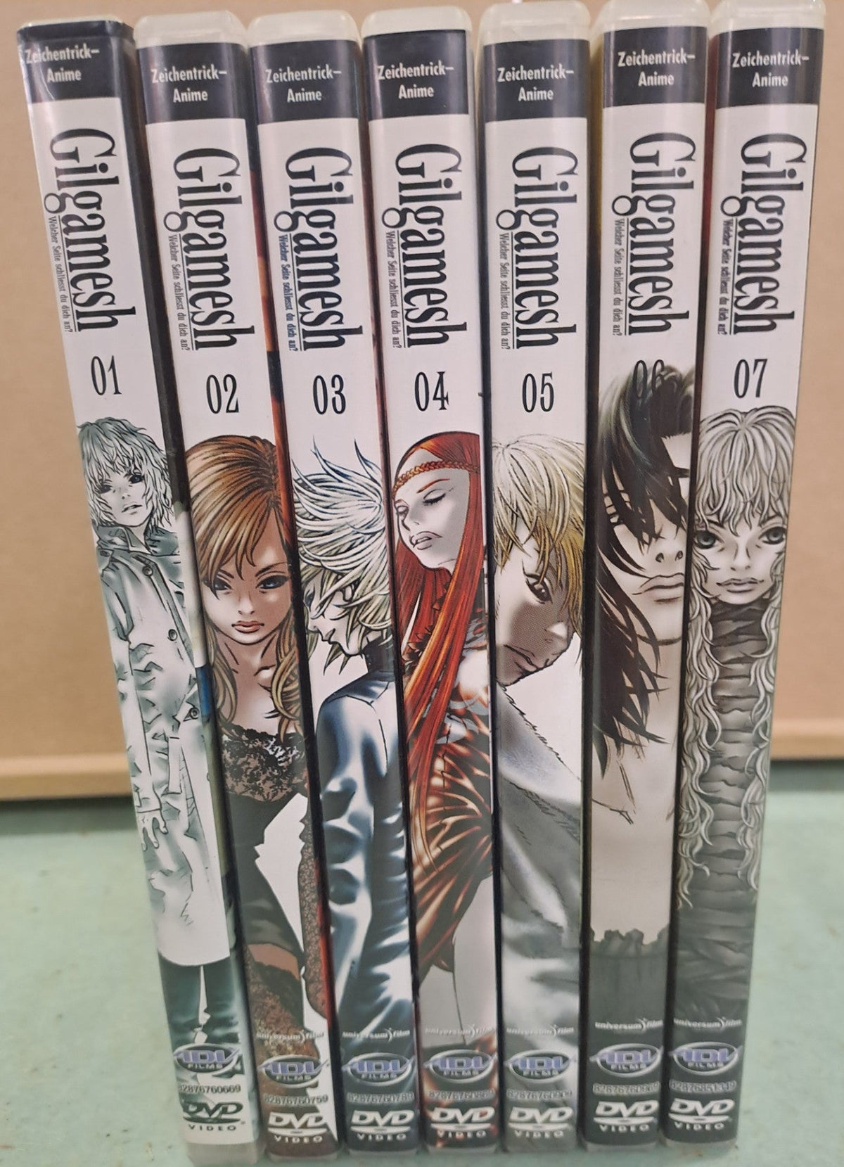 Gilgamesh 1-7 komplett DVD