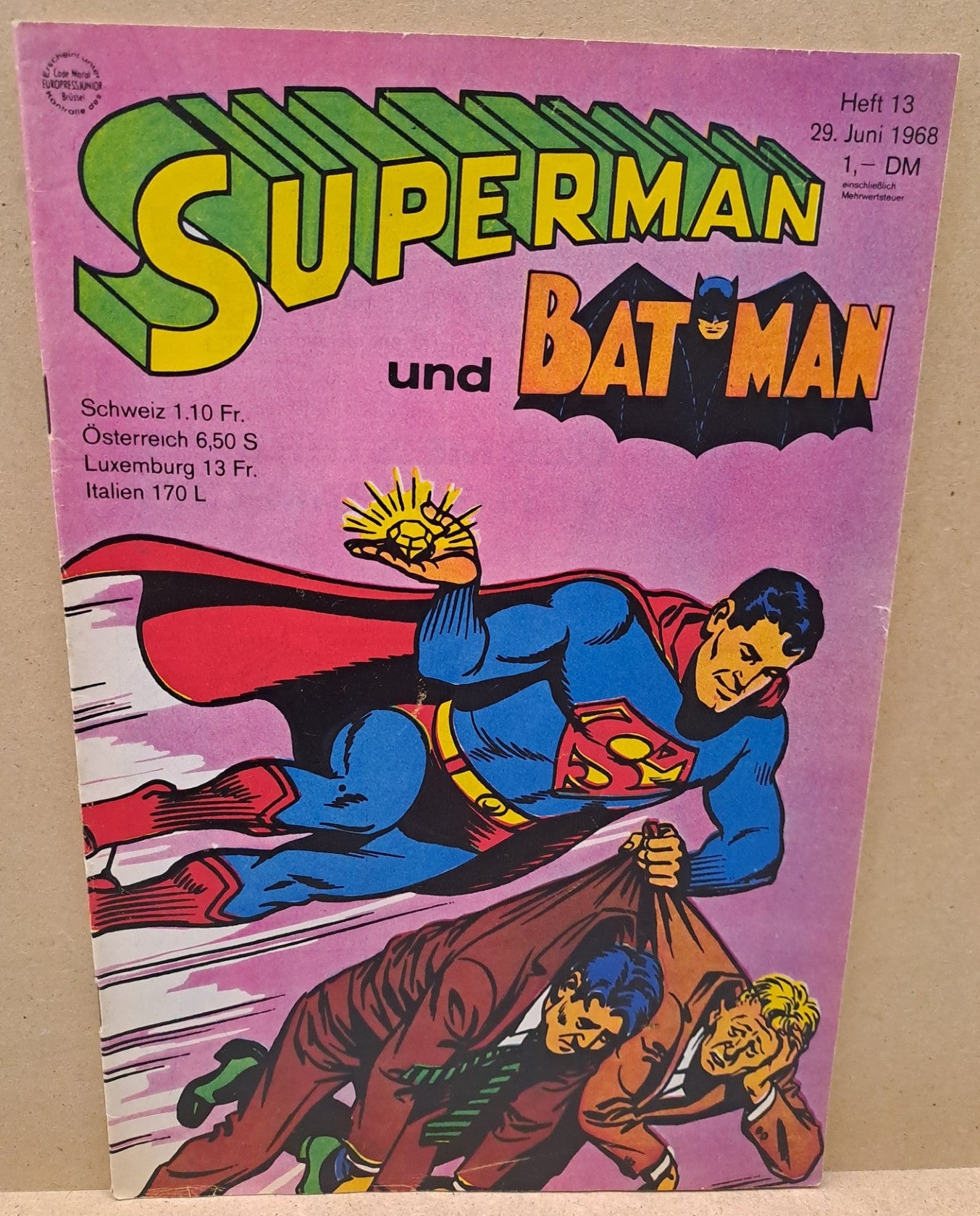 Superman und Batman Heft 13 / 1968