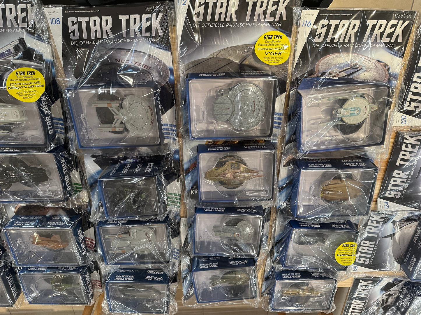 Star Trek Raumschiffe Eaglemoss 1-180 komplett OVP (Neu)