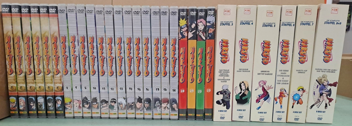 Naruto Anime - Komplette Serie - Alle 220 Episoden