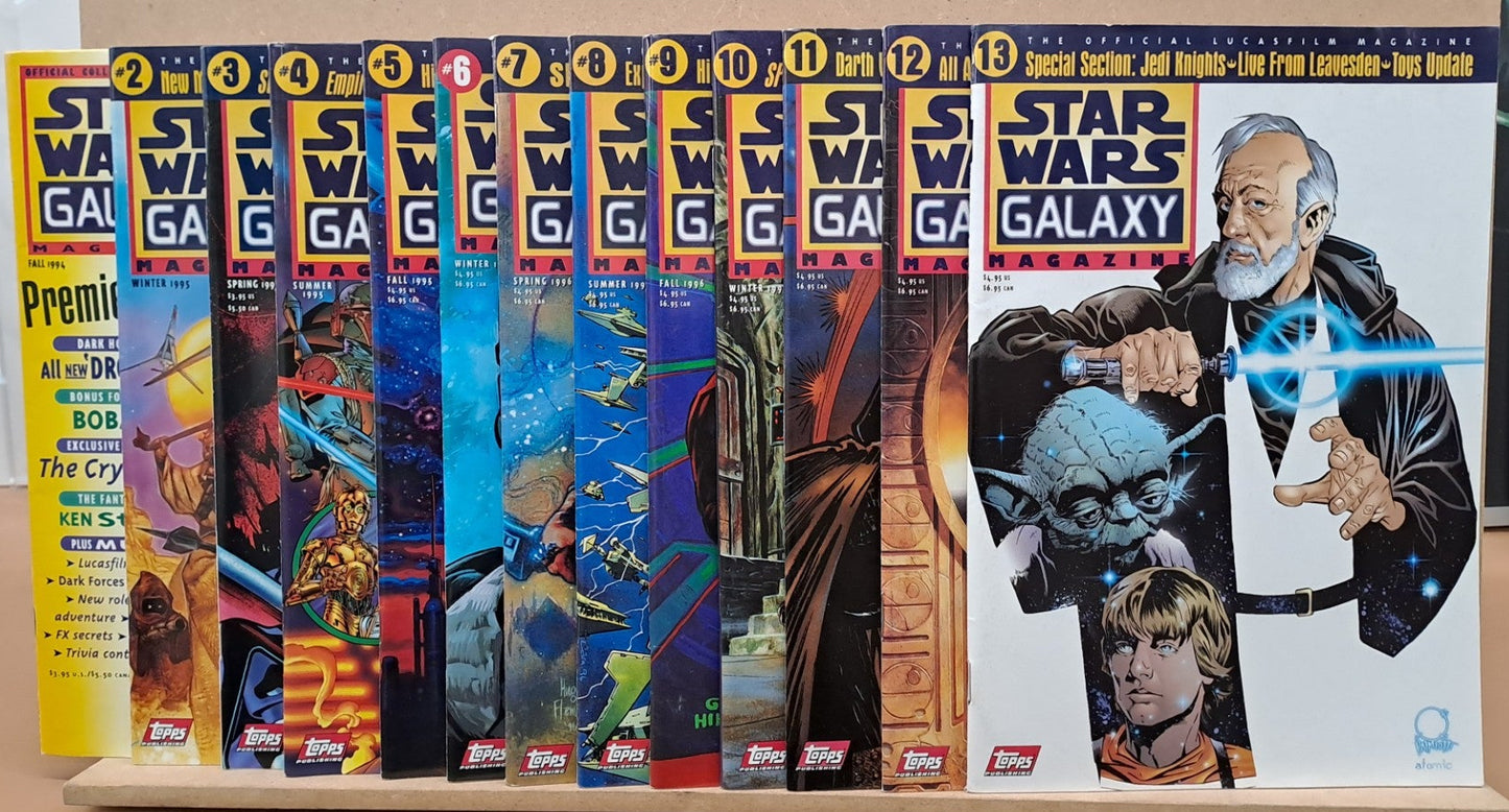 Star Wars Galaxy Magazine 1-13 komplett