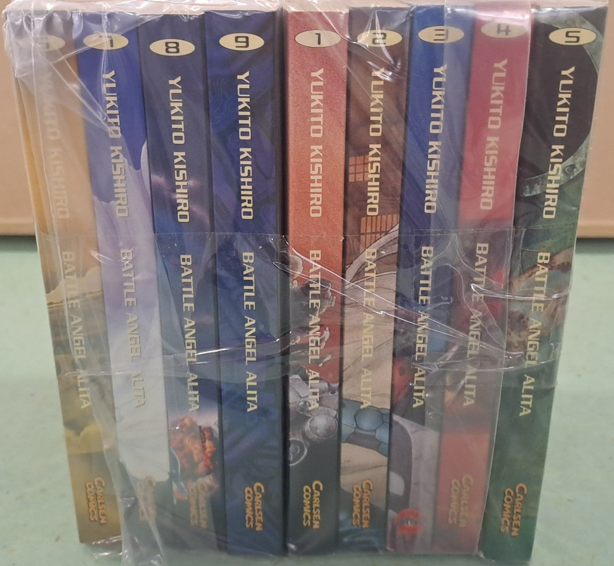 Battle Angel Alita 1-9 komplett