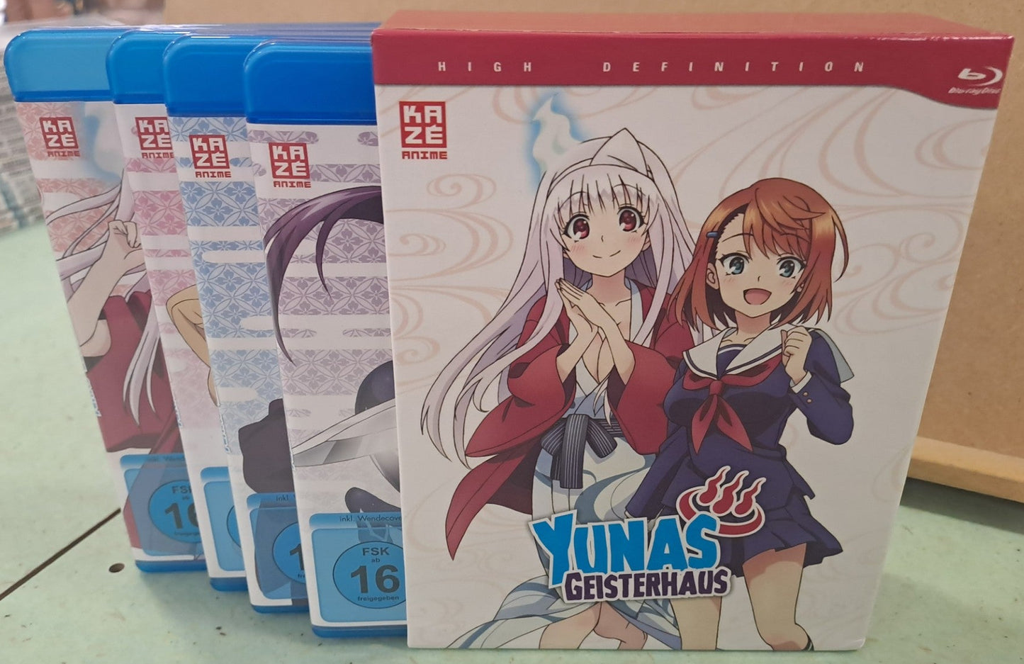 Yunas Geisterhaus - komplett 4 Blu-Rays im Schuber