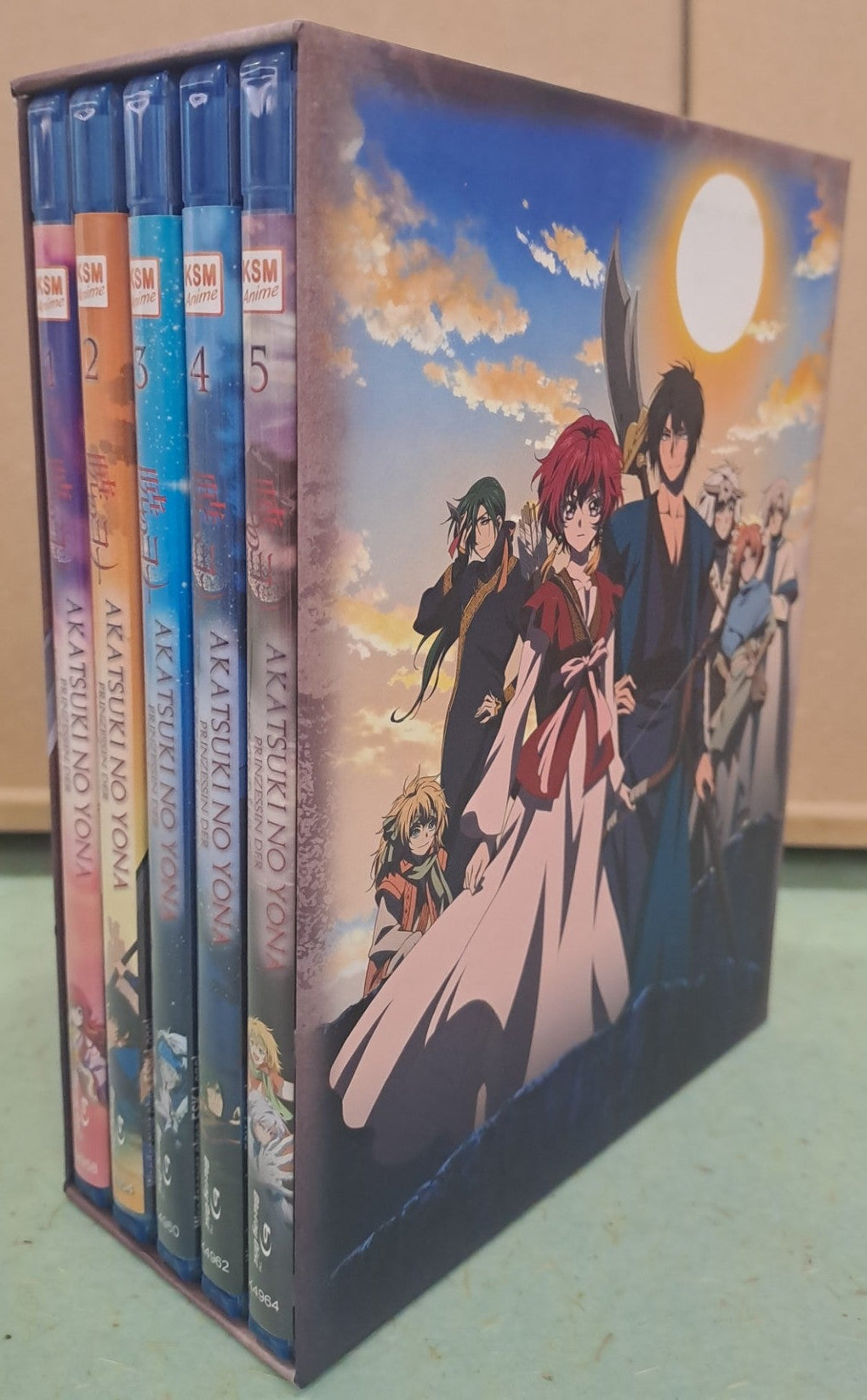 Akatsuki No Yona 1-5 im Schuber komplett auf 5 Blu-Rays