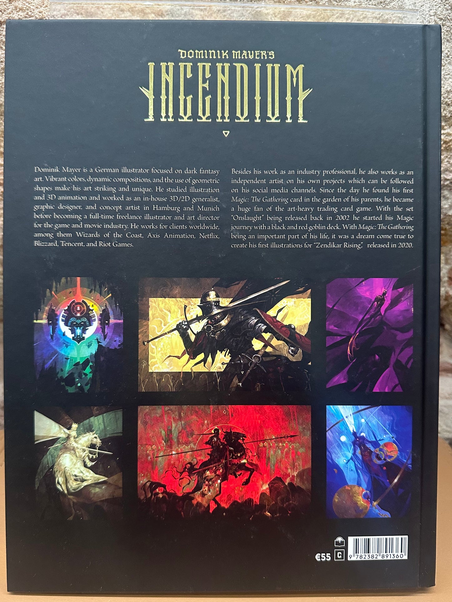 Incendium, Artbook von Domink Mayer
