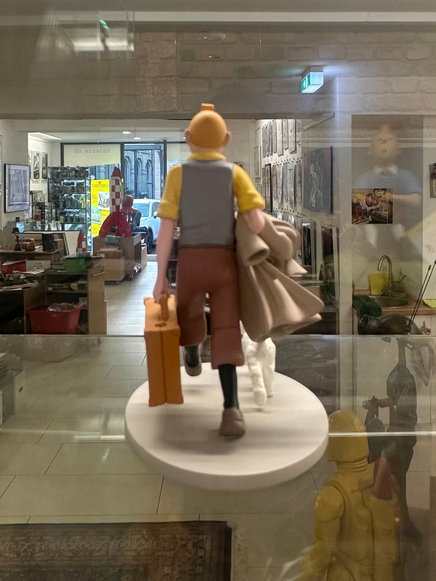 Tintin et Milou en route - Tim und Struppi unterwegs - Moulinsart
